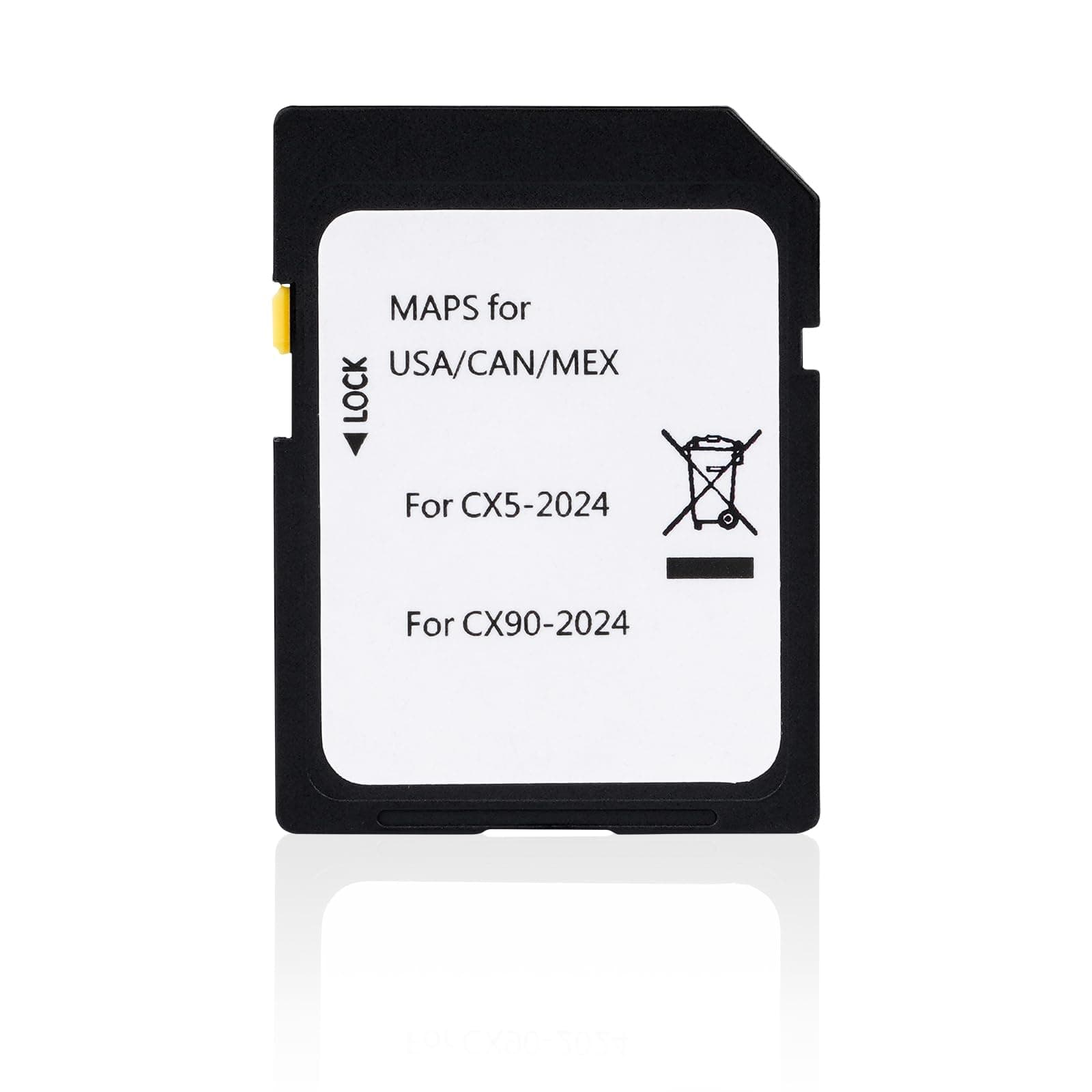 Navigation SD Card Fits for Mazda 2024 CX5, 2024 CX90 Car GPS Navigation System for USA/Canada Maps SD Card Replacement