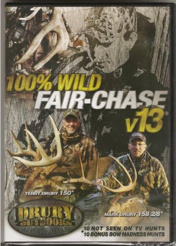 100% Wild Fair-Chase v13 | TV Series Season [ 13 ] Drury Outdoors | Deer Hunting DVD