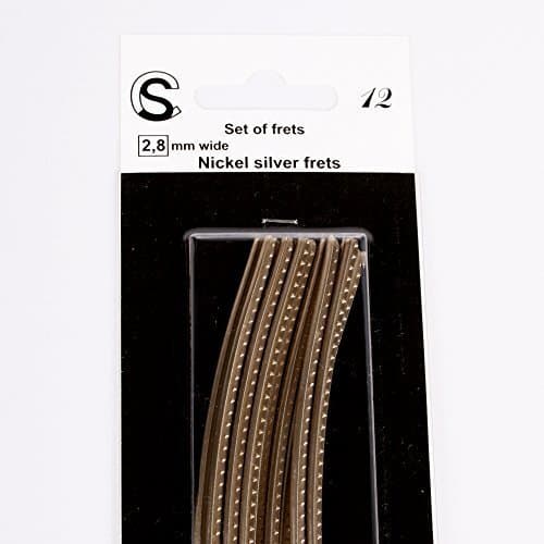 Sintoms Nickel Silver Electric/Acoustic/Classical Guitar Fret Wire - 2.8mm Crown Width