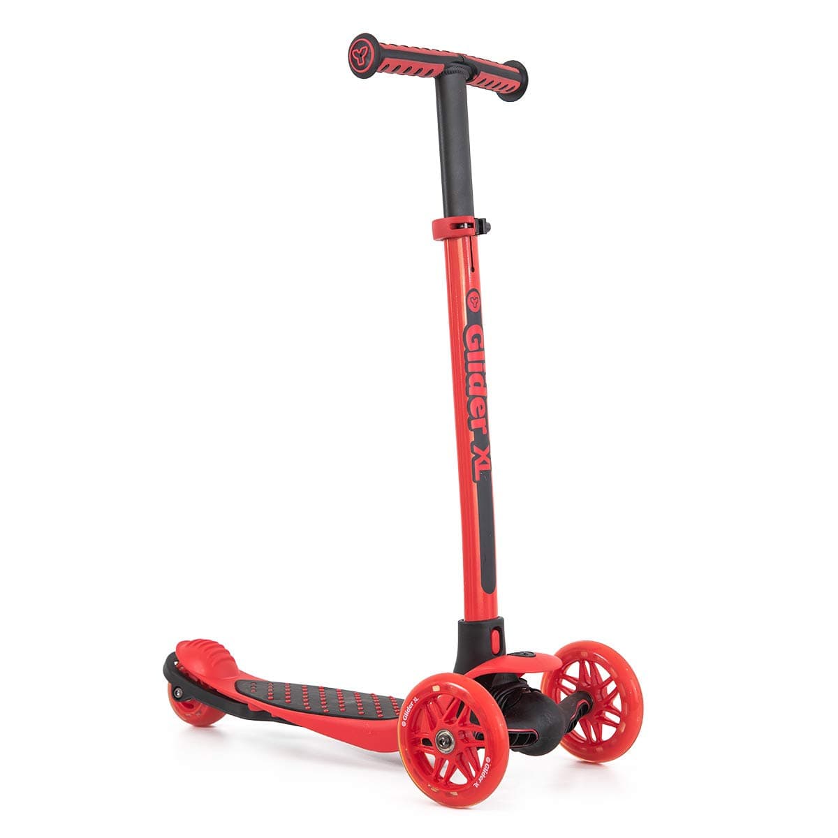 Yvolution Y Glider XL | 3 Wheeled Scooter for Boys and Girls Age 5-10 Years | Extra-wide Deck
