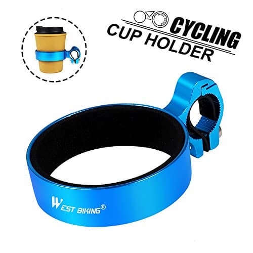 WESTGIRL Bike Cup Bottle Holder Handlebar Coffee Travel Mug Drink Holder Cruiser Mountain Road Bicycle Cycling Accessories