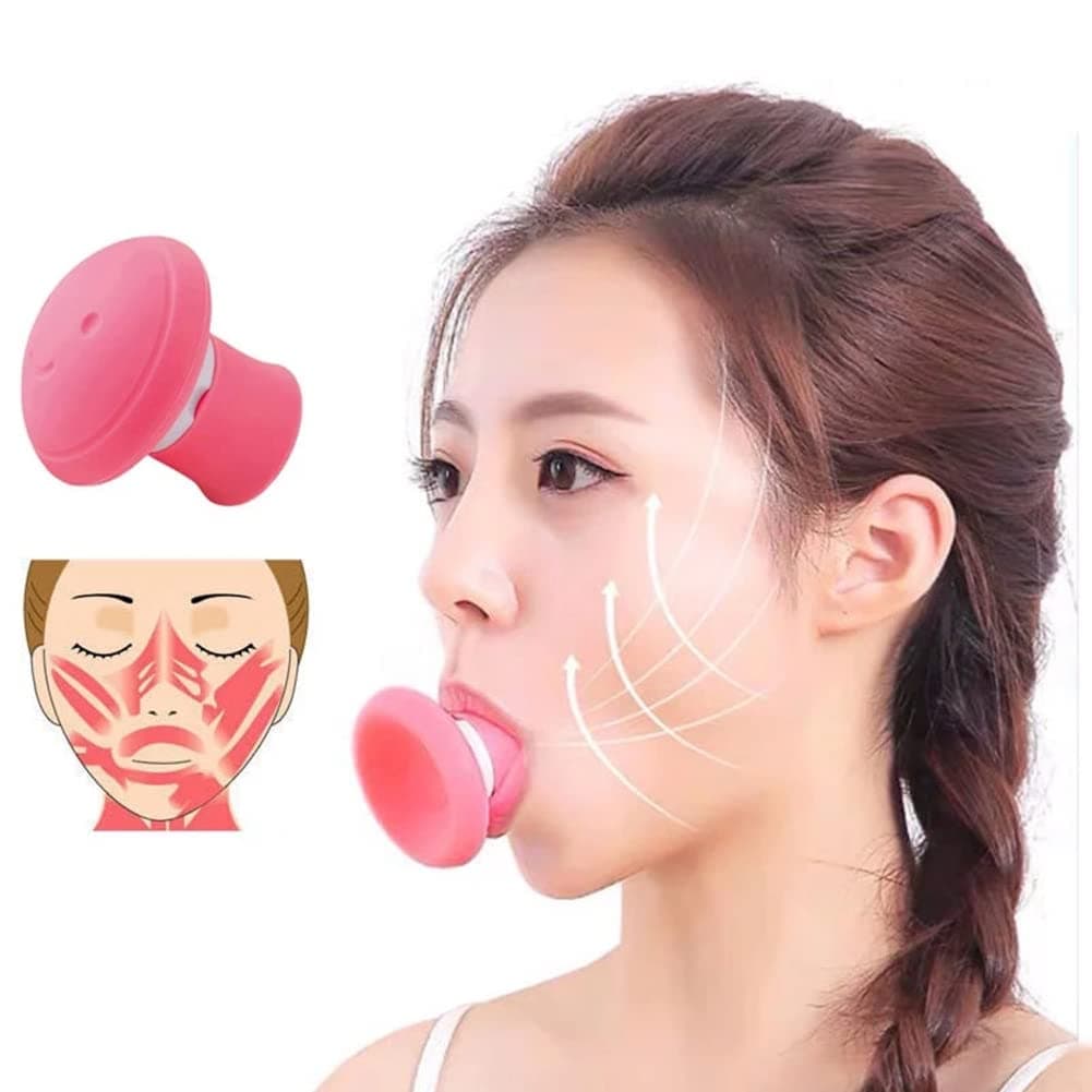 Face Exerciser, Facial Yoga For Skin Tighten Firm, Jaw Exerciser, Double Chin Breathing Exercise Device Jaw Face Slimmer For Women And Men,1 Count