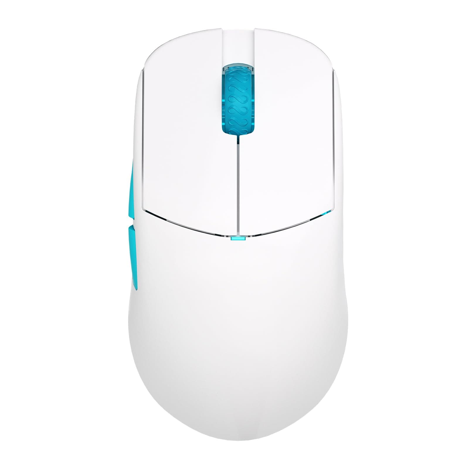 Atlantis Mini Pro Wireless Gaming Mouse, Ultra Lightweight 51g, Mechanical Switch,Symmetrical,26000 DPI,MCU Nordic 52840,PAW3395 Sensor, 4K Compatible, for Small Hand Gamer-Polar Whtie