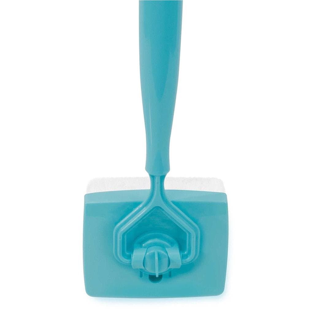 Amazing Design Home Clean Mop Walk &Glide Extendable Microfiber Dust Brush Creative Blue