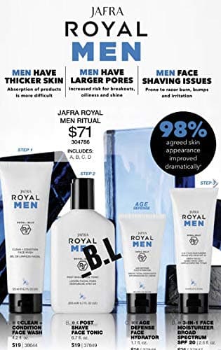Jafra Royal Men Skin Care Set