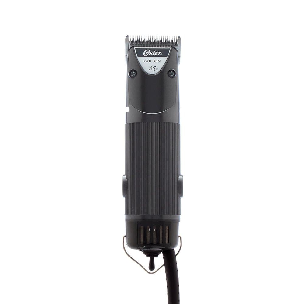 Golden A5 Two-Speed Animal Grooming Clippers with Detachable CryogenX Size 10 Blade (078005-140-002)