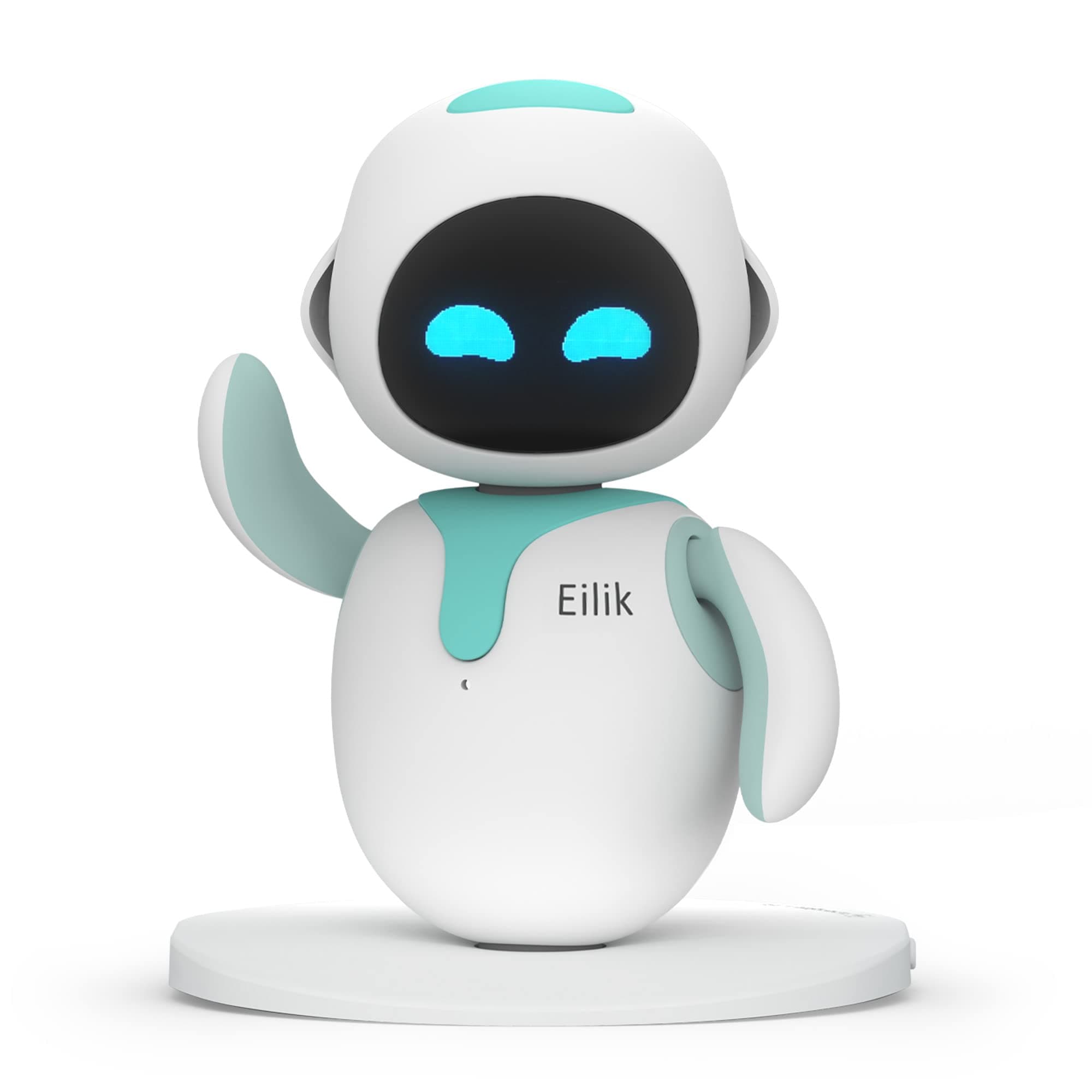 Eilik - A Desktop Companion Robot With Emotional Intelligence, Your Perfect Interactive Companion At Home Or Workspace. Cute Robot Pets, Unique Gift For Kids, Girls & Boys.