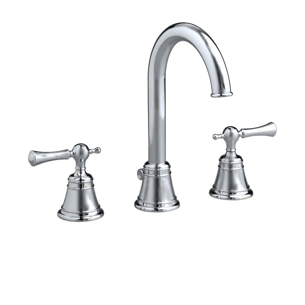 Jado 842/813/144 Hatteras Widespread Lavatory Faucet with High Spout, Lever Handles, Brushed Nickel