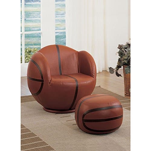 All Star 2-Piece Basketball Youth Chair and Ottoman