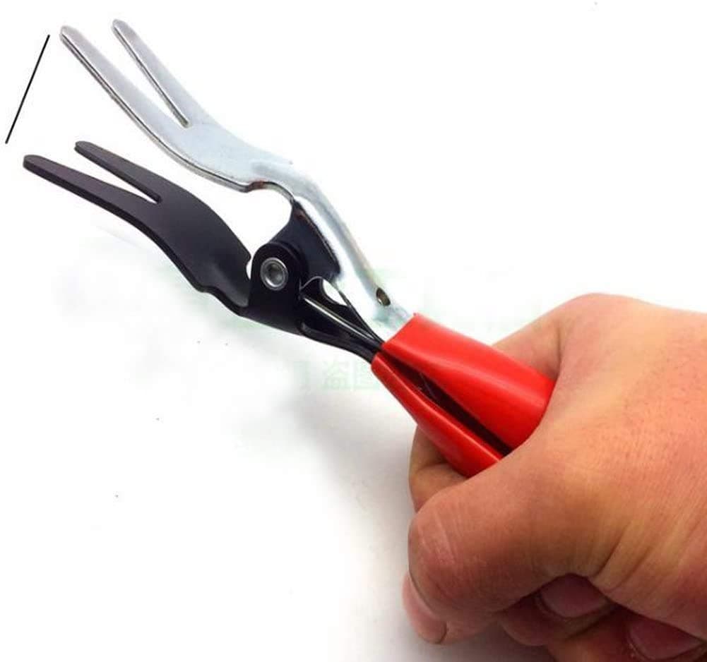 Car Hose Removal Plier Tool - Angled Auto Fuel and Vacuum Line Tube Hose Remover - Separator Pliers Pipe Repairing Tool -