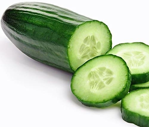 30 Muncher Burpless Sweet Cucumber Seeds, Heirloom Non-GMO, Non-Bitter and Acid Free, Crispy and Sweet, Fragrant and Delicious, Cucumis sativus, Grown in USA