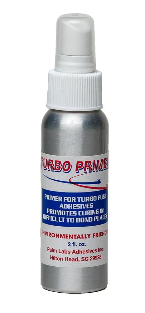 Turbo Primer for Cyanoacrylate Adhesives - 2 oz Spray Cans - Case of 12 - Equivalent to Loctite 770.