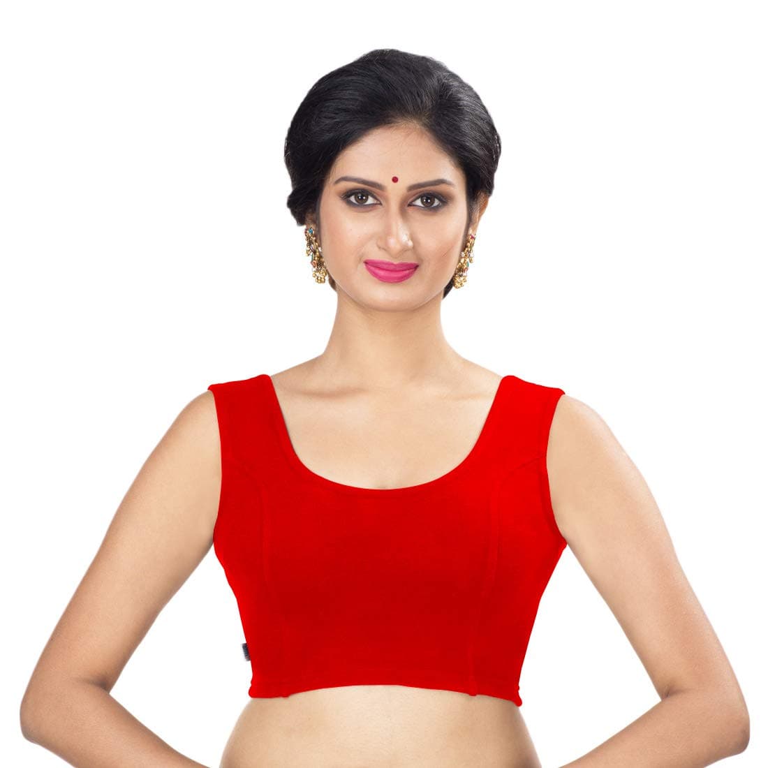 Abhi Women Poly Cotton Sleeveless Choli