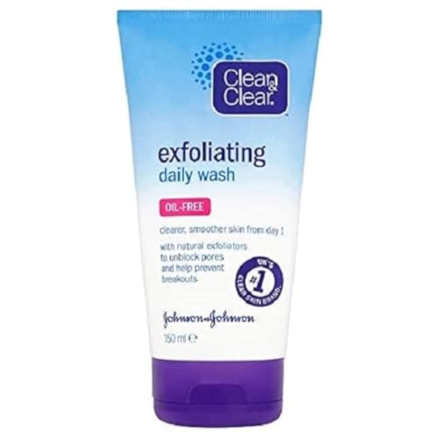 Clean and Clear Exfoliating Daily Wash, 150 ml