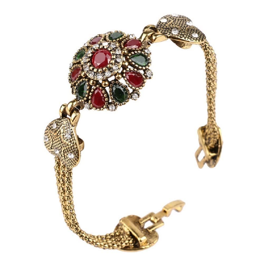 Turkey Jewelry Bohemian Gold Color Bangle Bracelets for Women