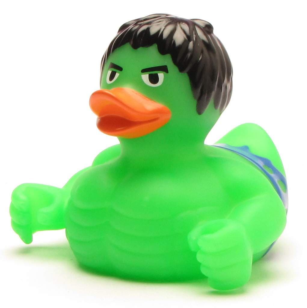 Duckshop I Squeaky Duck Gamma I Rubber Duck | L: 8 cm.