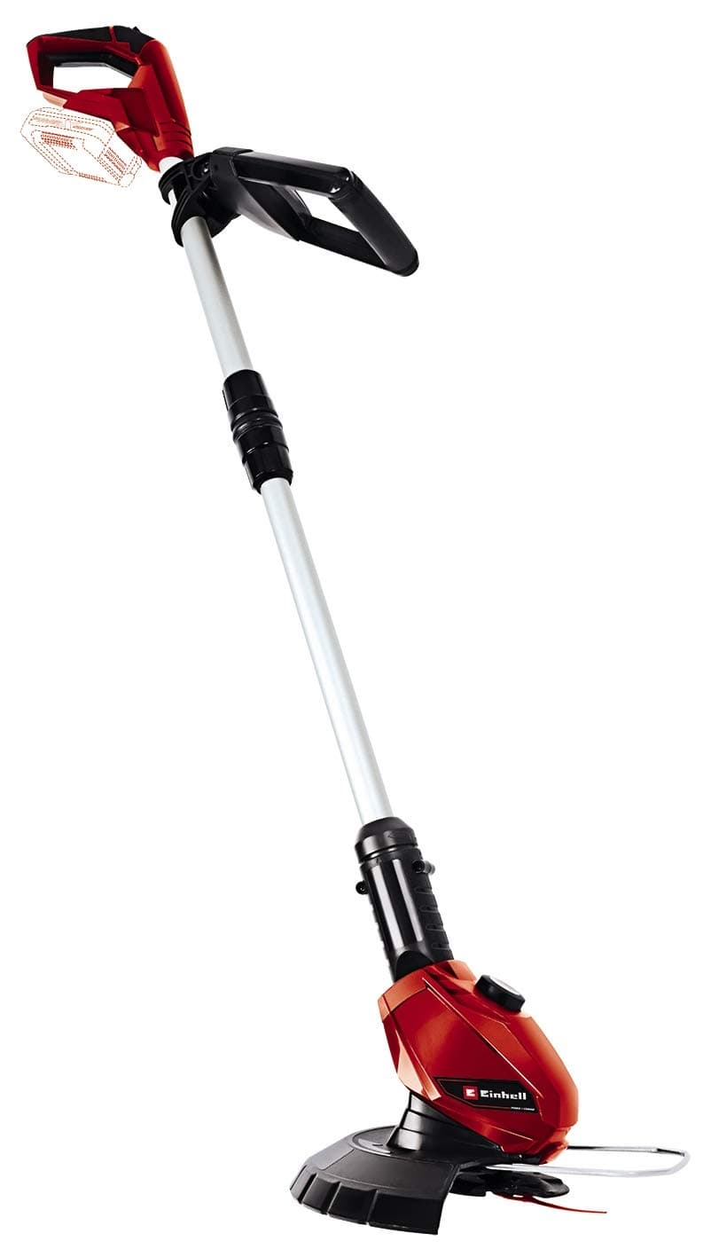 Power X-Change 18V Cordless Strimmer - 24cm Cutting Width, Cordless Grass Trimmer and Lawn Edger, Includes 20 x Blades - GE-CT 18 Li Solo Lawn Trimmer (Battery Not Included)