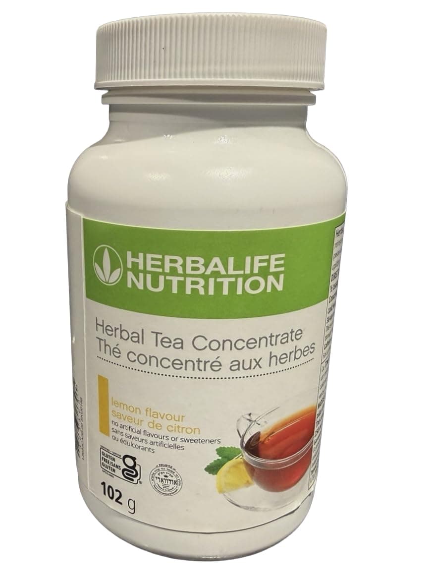 Herbal Tea Concentrate: Lemon 3.6 OZ (102g) Gluten Free, Naturally Flavored, No Artificial Sweetener