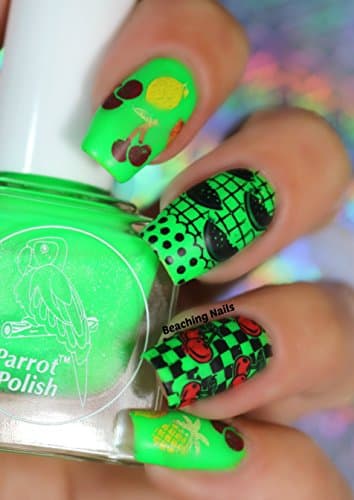 Parrot Polish Gecko Green