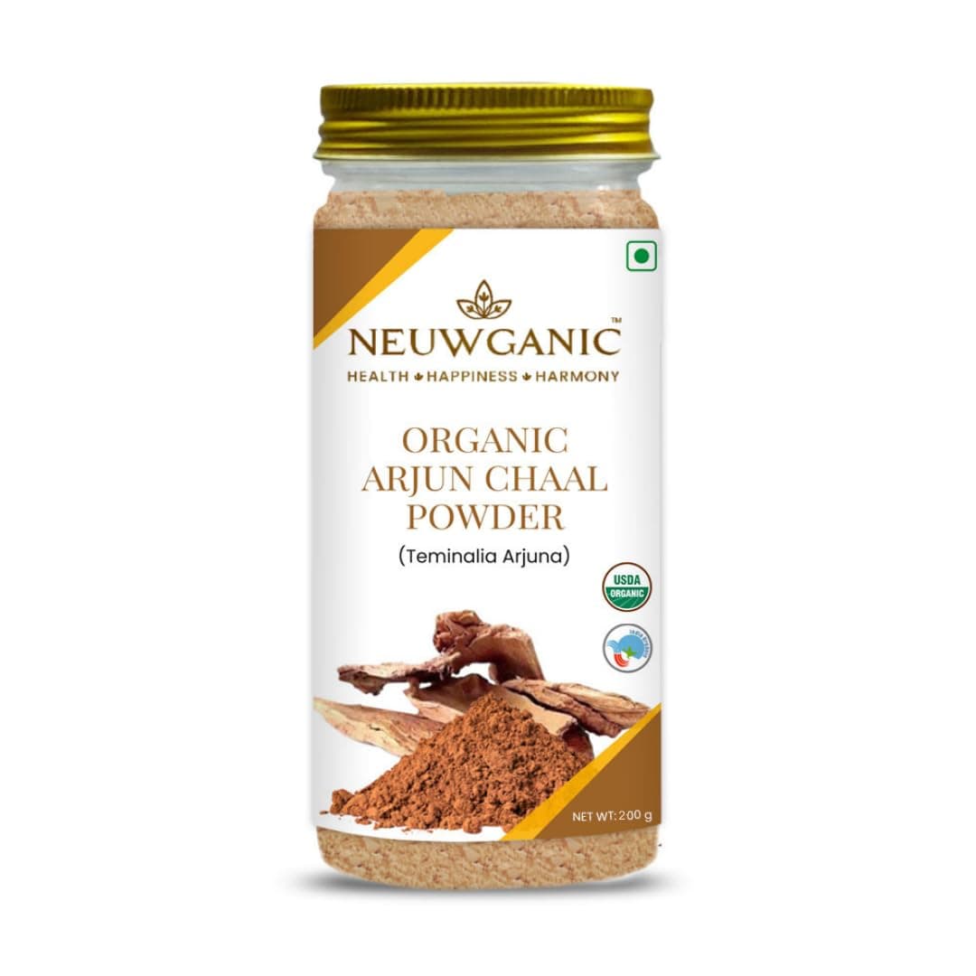 Neuwganic - Organic Arjun Chaal Powder - India Organic and Usda Organic Certi...
