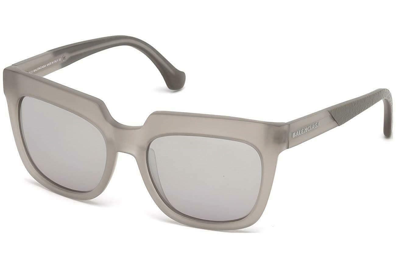 Balenciaga Women's BA0068 Semi Shiny Transparent Light Grey/Gradient Smoke Flash