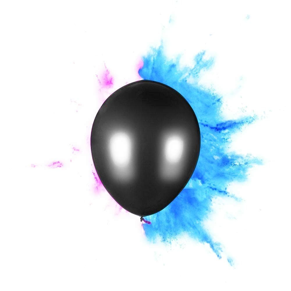 36" Gender Reveal Powder Balloon for Baby Shower - Come with Pink and Blue Powder