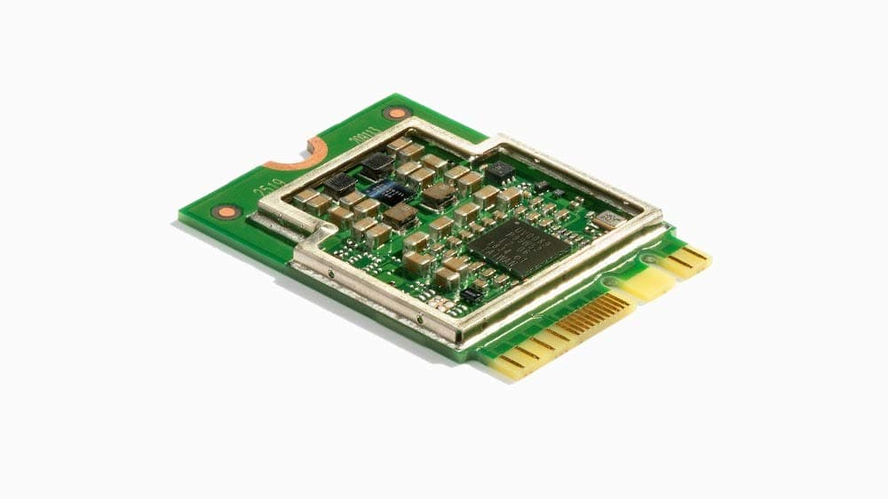 Coral M.2 Accelerator A+E Key,G650-04527-01 SOM- Edge TPU ML Compute Accelerator, M.2-2230-A-E-S3