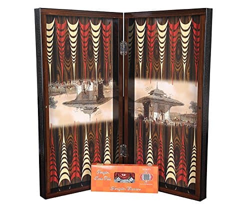 20" YENIGUN Design Turkish TAVLA Backgammon Professional Full Set