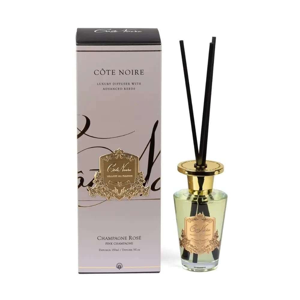Cote Noire Champagne Rose 150ml Reed Diffuser