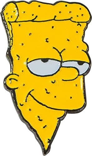 Pizza Bart Enamel Pin