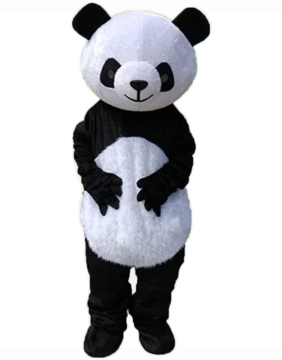Panda Bear Mascot Costume Cosplay Adult Outfit Dress Parade Festival Animal Suit