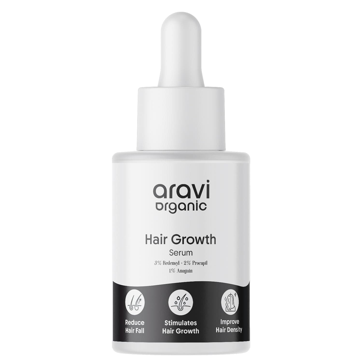 Hair Growth Serum With 3% Redensyl, 2% Anagain, 2% Procapil - For Hair Growth And Hair Fall Control - For Men & Women - 30 ml