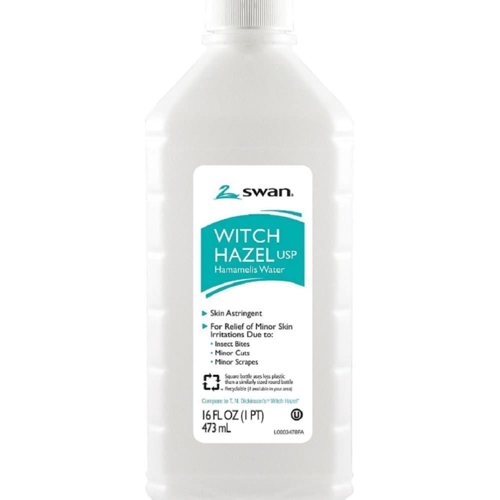 Swan Witch Hazel USP Hamamelis Water 16 Oz. - 2 Packs