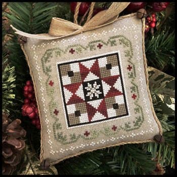 Farmhouse Christmas 5 - Grandma's Quilt Cross Pattern