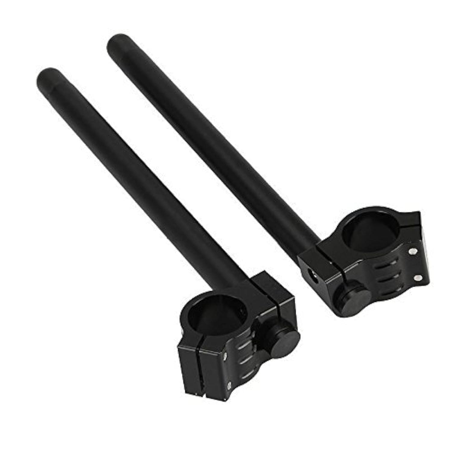 Fork Clip-ons Handle Bars CNC Riser Regular Handlebar for 1969-1982 Suzuki Yamaha (33mm)