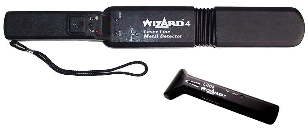 Lumber Wizard 4 Laser Line Metal Detector Wand With Free Little Wizard 2