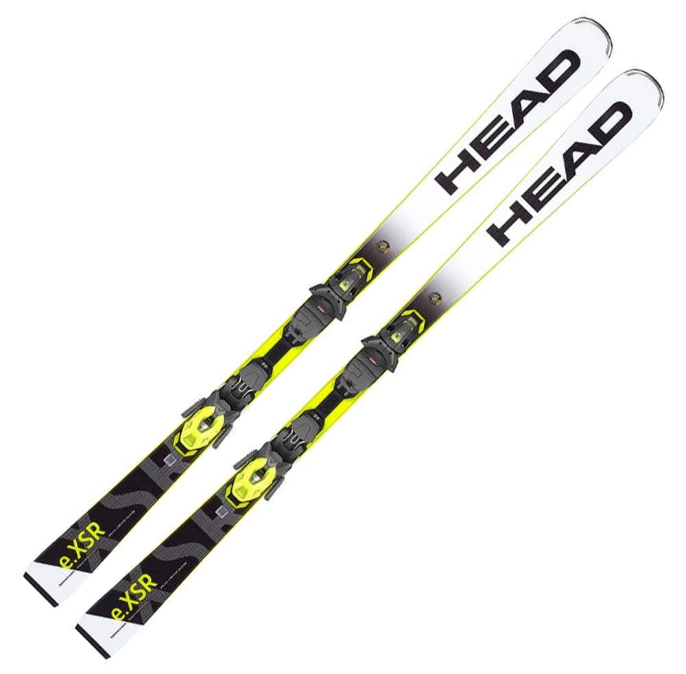 HEAD WC Rebels E.XSR SW Ski 2023 Including PR 11 GW Brake 78 Matte Black / Flash Yellow