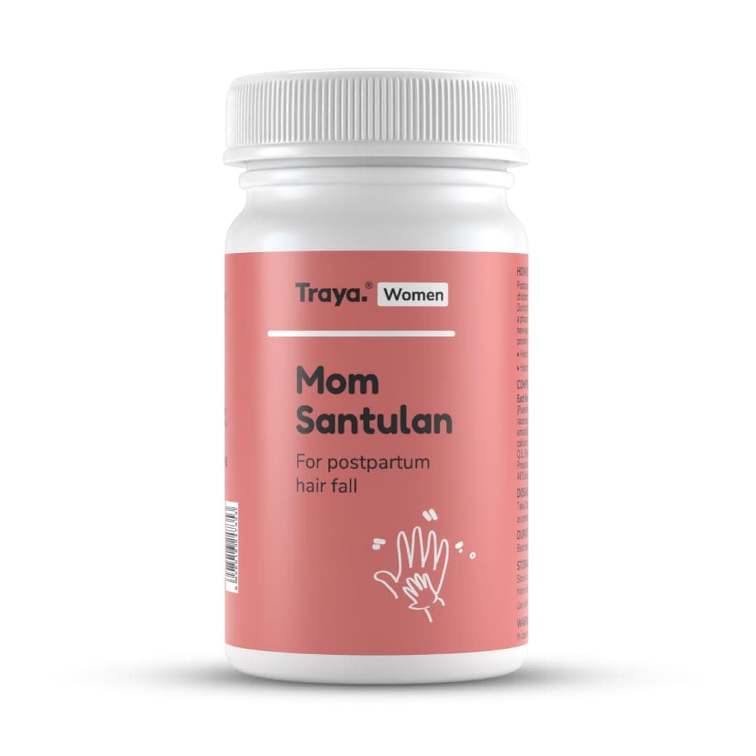 Mom Santulan | Ayurvedic Multi-Vitamins to Manage Postpartum Hair Fall, Menstrual Cycles, Boosts Reproductive Health and Hair Growth | Contains Vidarikand, Lodhra & Daruharidra | 120 Tablets