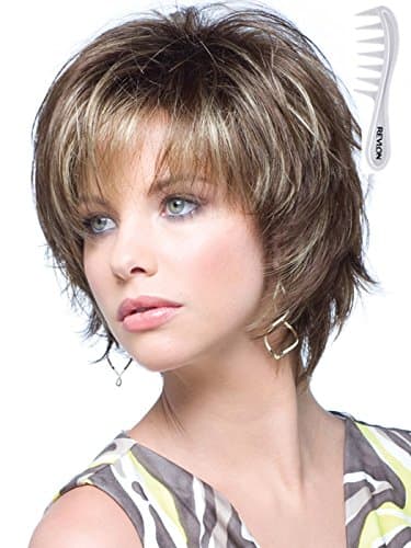 SKY Wig #1649 designed by Noriko for Rene of Paris plus a FREE Revlon Wig Lift Comb! (Color Selected: EXPRESSO)