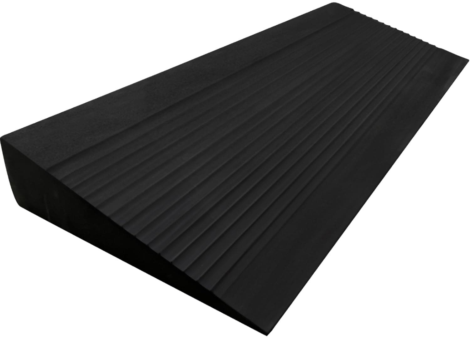 Squat Wedge Block, Large One-Piece Squat Wedge Slant Board for Squats, Heel Elevated Squat, Knees Over Toes Squats, Splits Squats, Calf Stretches, Weightlifting and Recovery Training