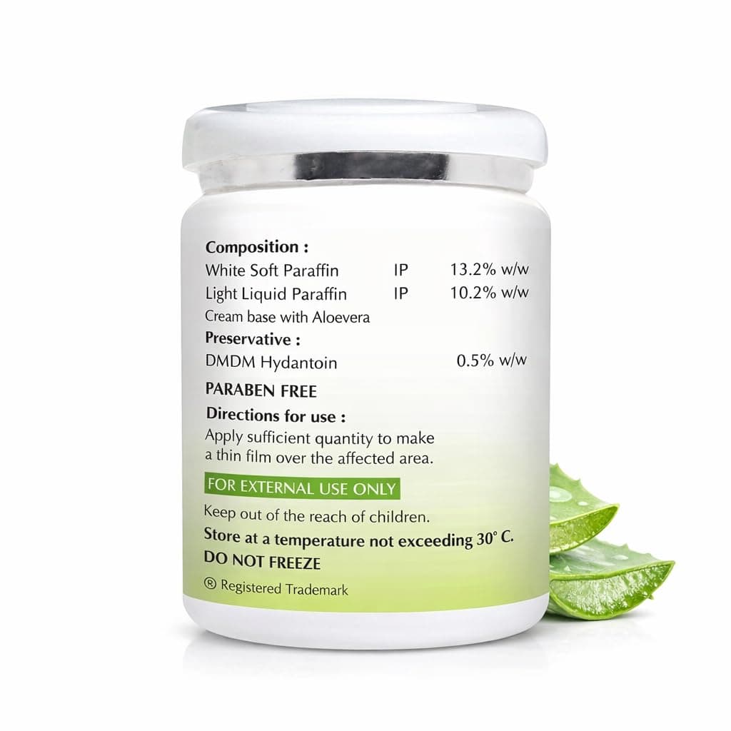 Parasoft Moisturizing Cream with Aloe Vera - 500g (Pack of 3) | Deep Hydration Intense Moisturizer for Dry & Dehydrated Skin, Non-Greasy, All-Season Daily Skincare, Dermatologist Tested, Paraben-Free