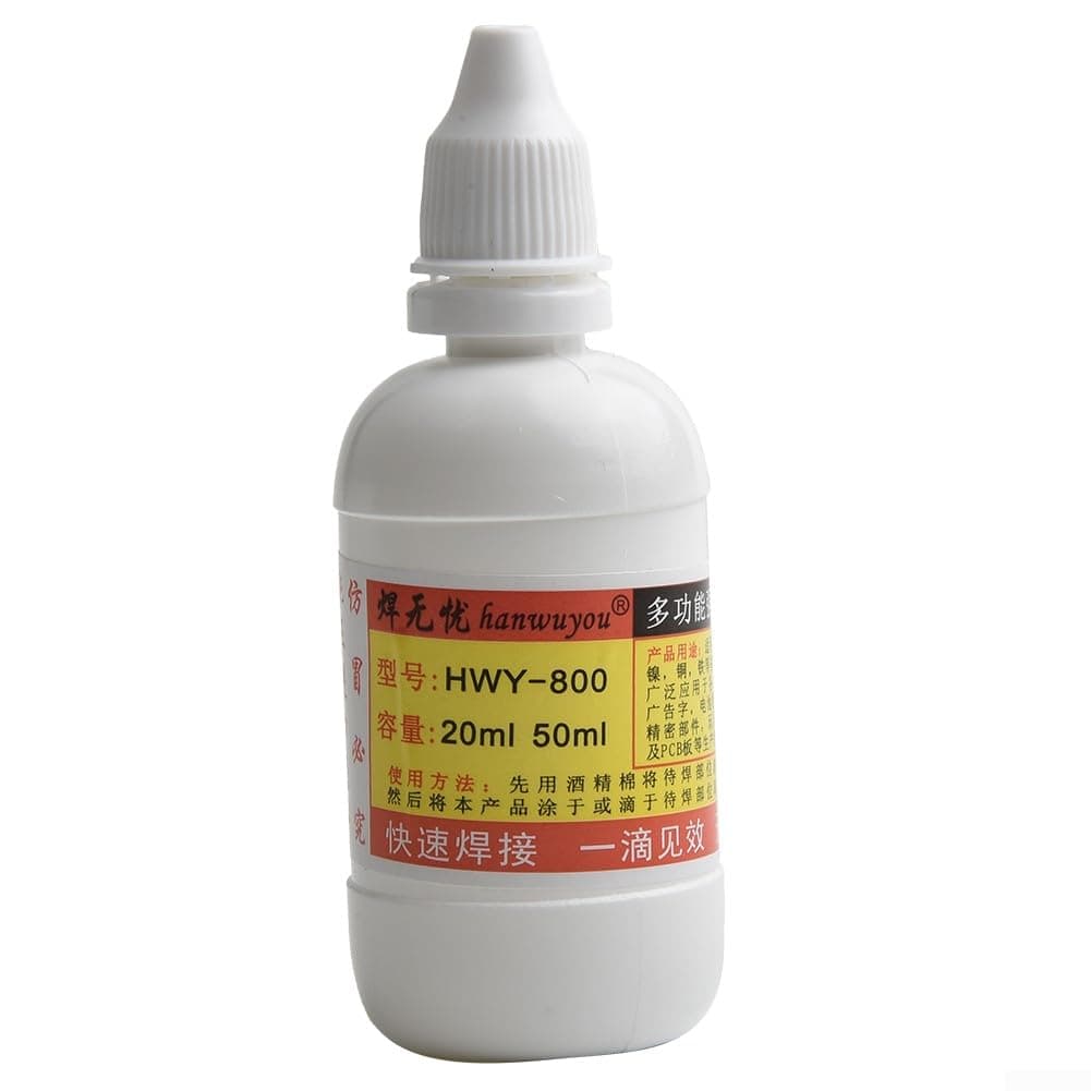 50ml Stainless Steel Flux Soldering Paste Liquid Solder Tool for Quick Welding - and Easy to Use