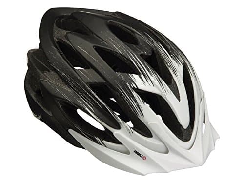 Planet X AGU TRABUCO ADULTS COMFORT LIGHTWEIGHT BIKE HELMET PROTECTIVE CRASH HELMET 58-62cm BLACK/WHITE