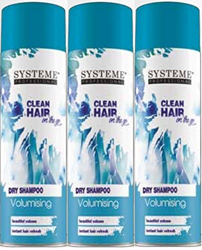 Systeme Professional Clean Hair Volumising Dry Shampoo 200ml (3 PACK)