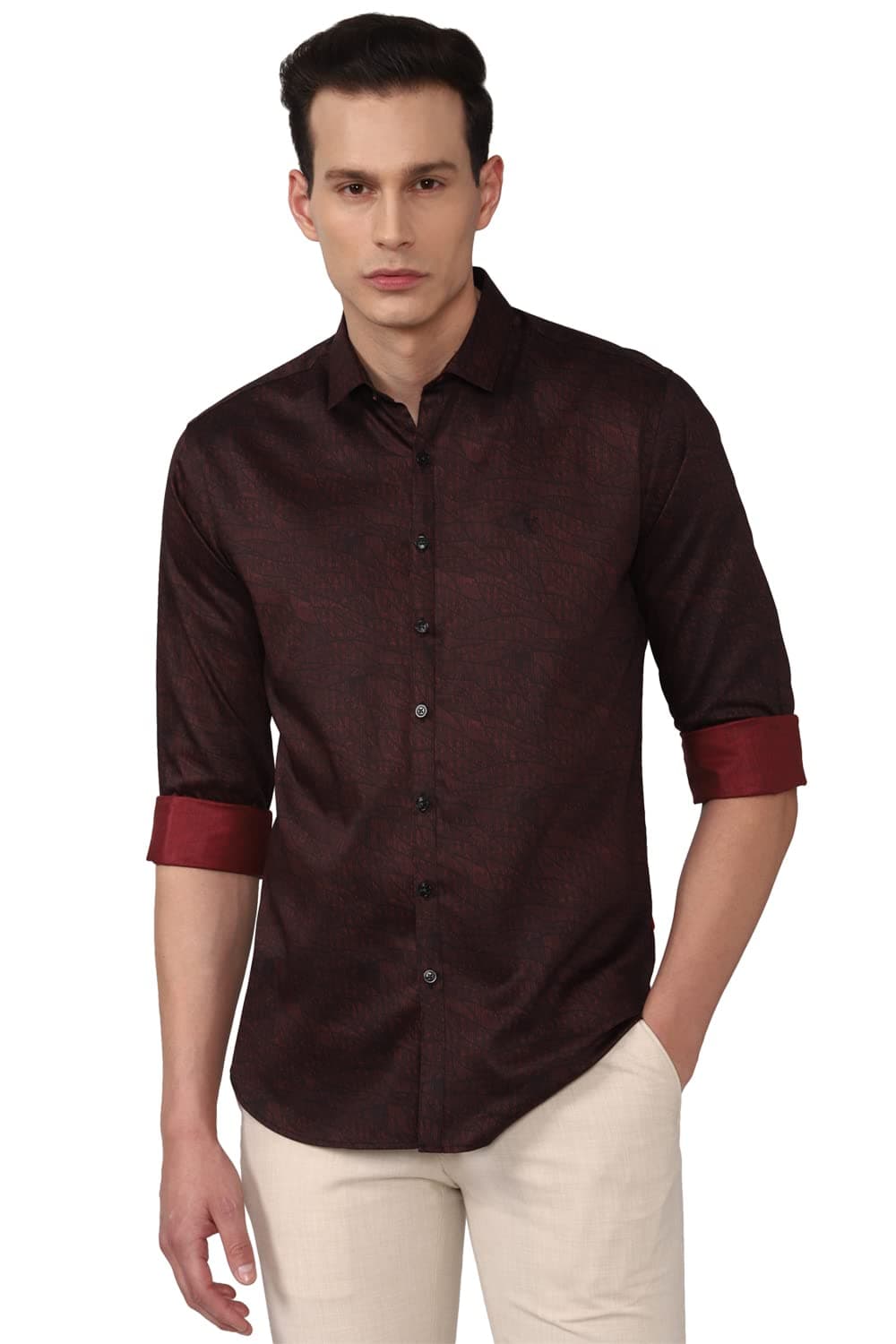 Van Heusen Men Slim Fit Shirt