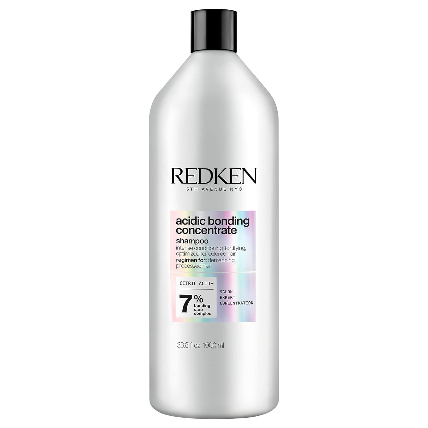 Acidic Bonding Concentrate Shampoo For Damaged Hair Repair - Strengthens and Repairs Weak and Brittle Hair, Sulfate-Free, With Citric Acid