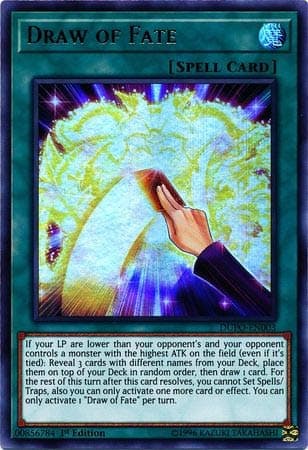 Yu-Gi-Oh! - Draw of Fate - DUPO-EN003 - Ultra Rare - 1st Edition - Duel Power