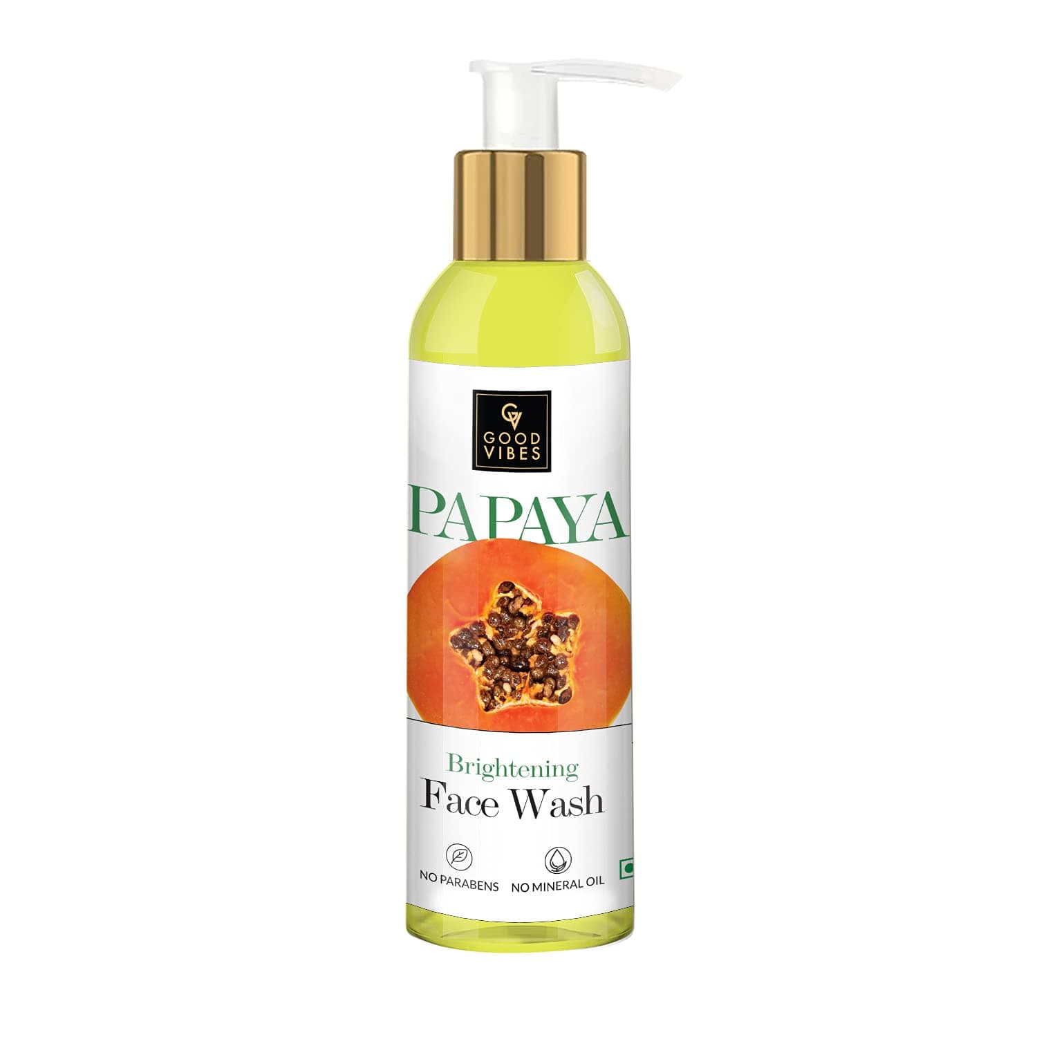 Good Vibes Papaya Brightening Face Wash 120 ml