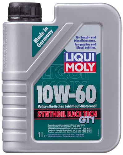 Lubro-Moly Synthoil Race Tech GT1 10W-60 Motor Oil (1 Liter)