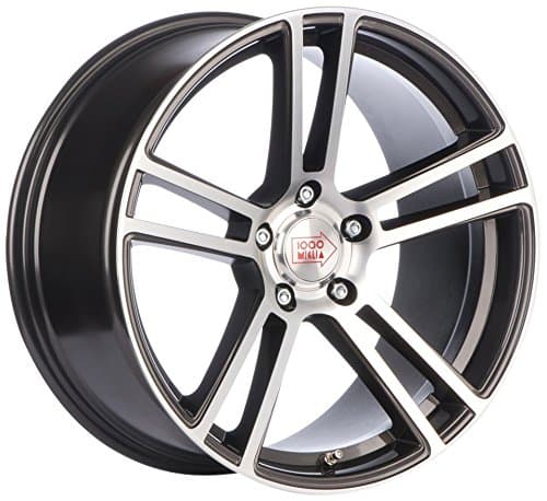 MILLE MIGLIA MM1002 Gun Metal Machined Face 8x18 ET40 5x114.3 Hub Bore 79.5 Alloy Rims